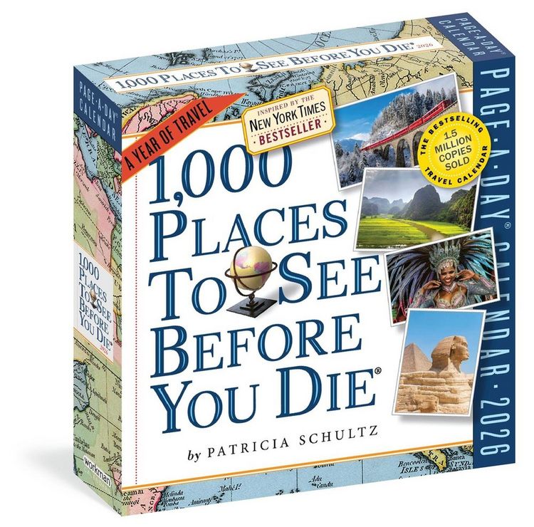 Produktbild: 1,000 Places to See Before You Die Page-A-Day(r) Calendar 2026