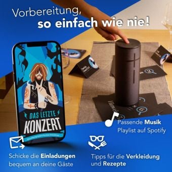 Produktbild: CRIMECASES Krimidinner: Das letzte Konzert