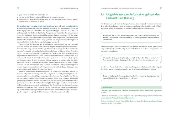 Produktbild: Eingew&ouml;hnung und Beziehungsaufbau in Krippe und Kita