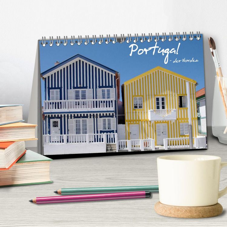 Produktbild: Portugal - der Norden (Tischkalender 2026 DIN A5 quer), CALVENDO Monatskalender
