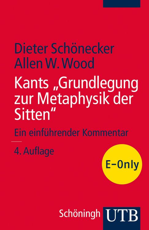 Produktbild: Kants "Grundlegung zur Metaphysik der Sitten"