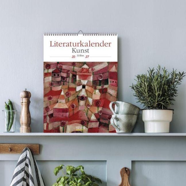 Produktbild: Literaturkalender Kunst 2027