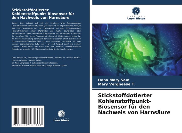 Produktbild: Stickstoffdotierter Kohlenstoffpunkt-Biosensor f&uuml;r den Nachweis von Harns&auml;ure