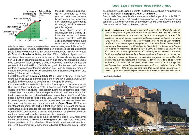 Produktbild: Corse - GR 20 (Guide de randonn&eacute;es)