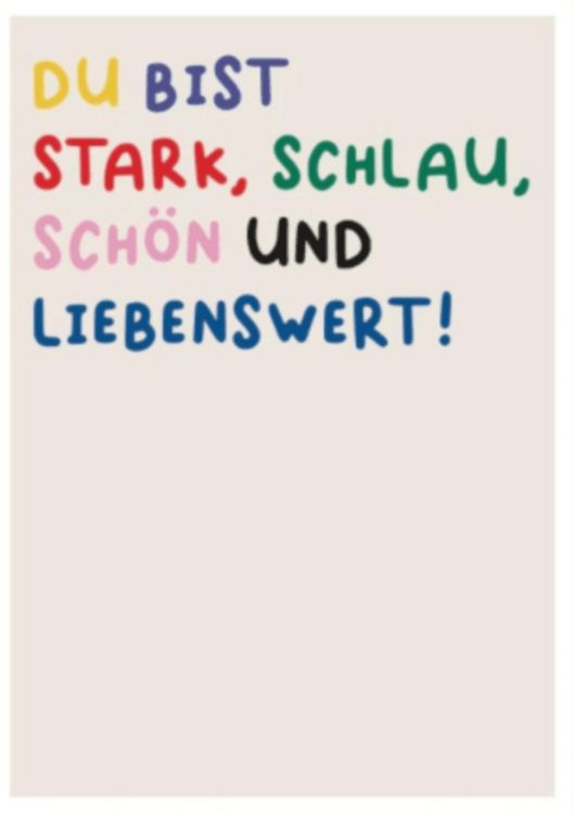 Produktbild: Poster Liebenswert Bunt - 50x70