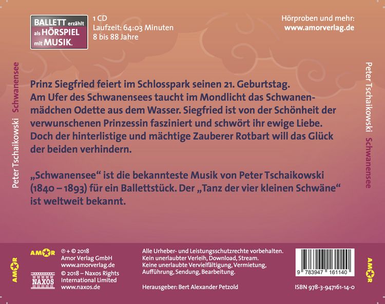 Produktbild: Schwanensee Ballett-H&ouml;rspiel