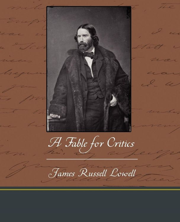 Produktbild: A Fable for Critics