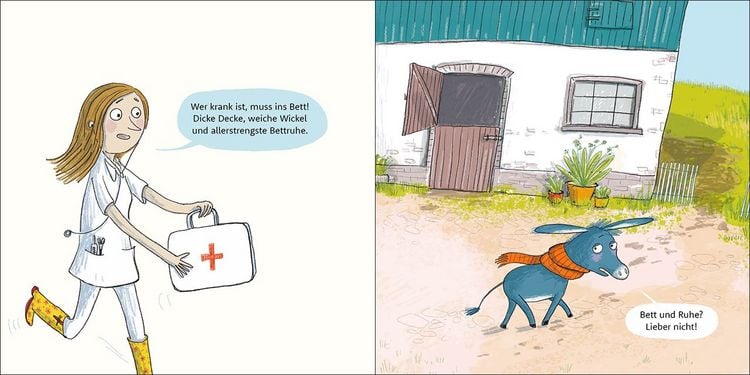 Produktbild: Der kleine Esel Liebernicht - Krank sein? Lieber nicht!