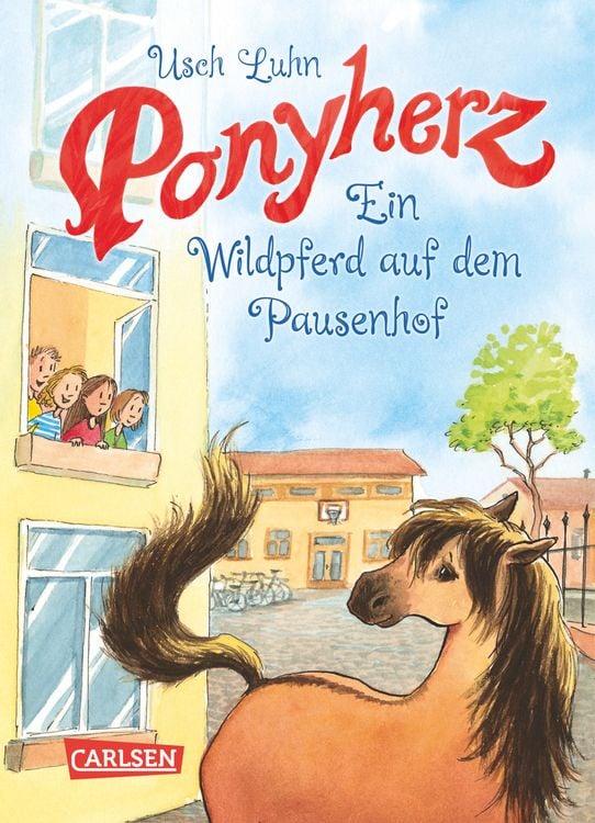 Produktbild: Ein Wildpferd auf dem Pausenhof / Ponyherz Band 7