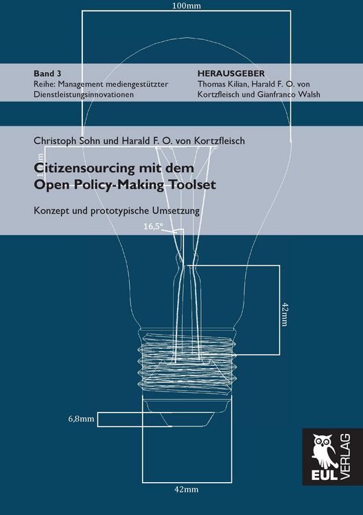 Produktbild: Citizensourcing mit dem Open Policy-Making Toolset
