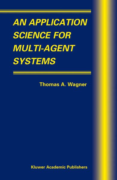 Produktbild: An Application Science for Multi-Agent Systems