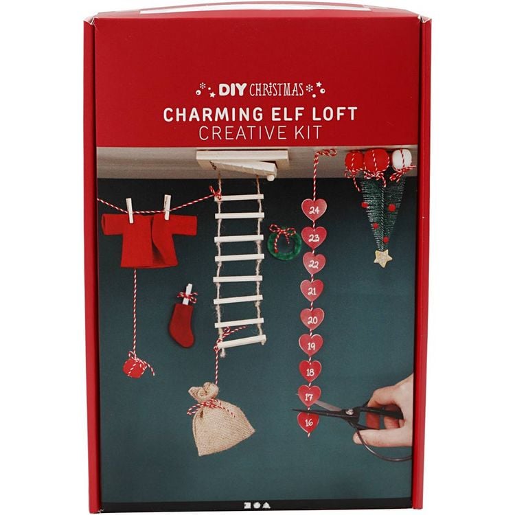 Produktbild: Creativ Company DIY Sets Miniaturen Bastelset Wichtelhaus, 1 Set