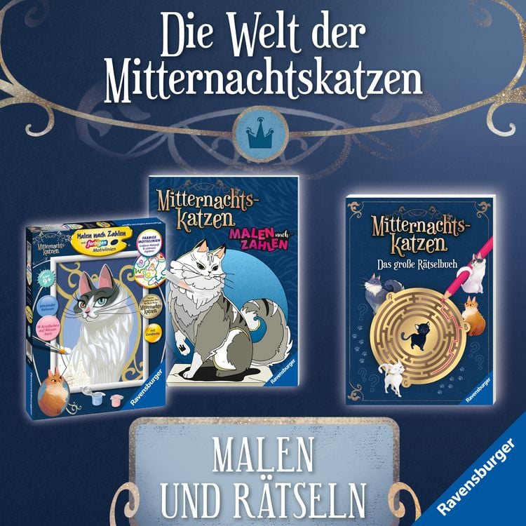 Produktbild: Mitternachtskatzen - Mr Mallorys magisches Weihnachtsgeheimnis.
