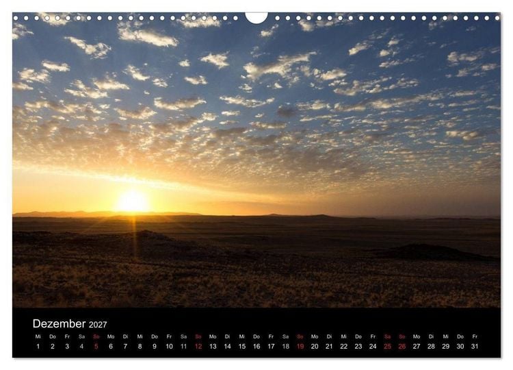 Produktbild: Wundersch&ouml;nes Namibia (Wandkalender 2027 DIN A3 quer), CALVENDO Monatskalender