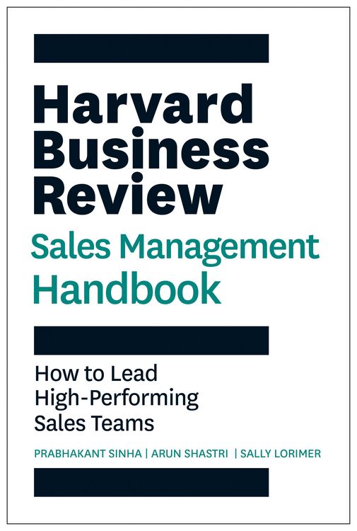 Produktbild: The Harvard Business Review Sales Management Handbook