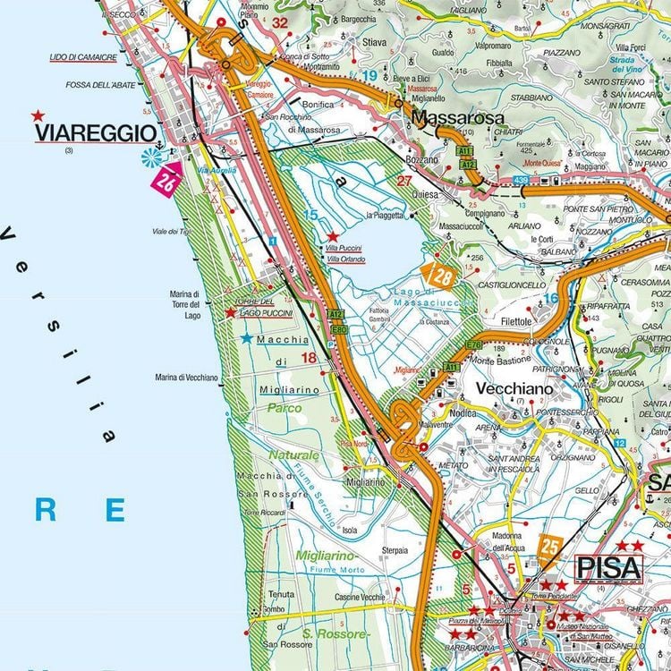 Produktbild: MARCO POLO Freizeitkarte 118 Toskana 1:125.000