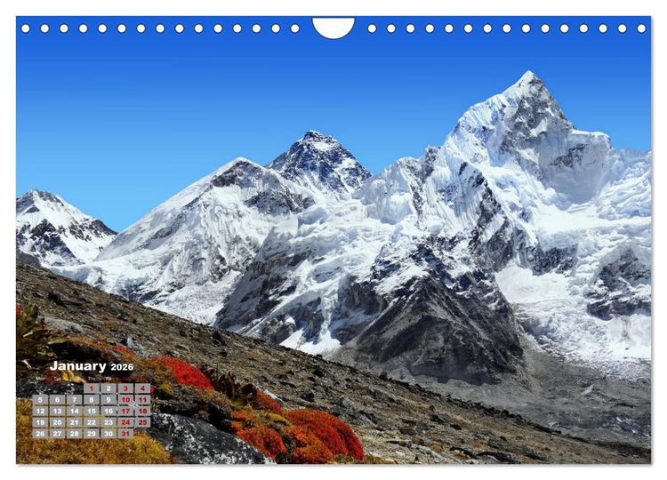 Produktbild: Natural Wonders, Fascinating Places in The World (Wall Calendar 2026 DIN A4 landscape), CALVENDO 12 Month Wall Calendar