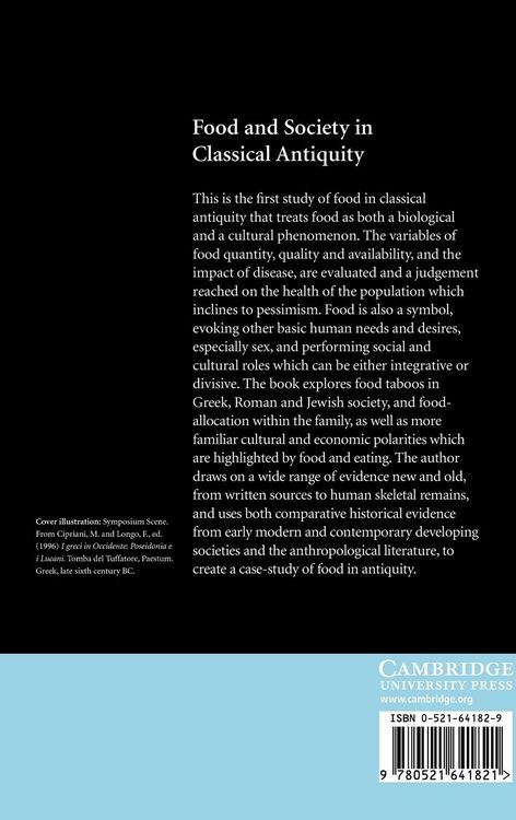 Produktbild: Food and Society in Classical Antiquity
