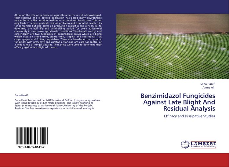 Produktbild: Benzimidazol Fungicides Against Late Blight And Residual Analysis