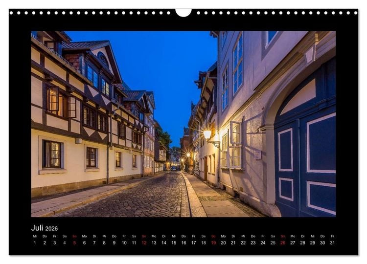 Produktbild: BRAUNSCHWEIG - Abendliche Impressionen (Wandkalender 2026 DIN A3 quer), CALVENDO Monatskalender