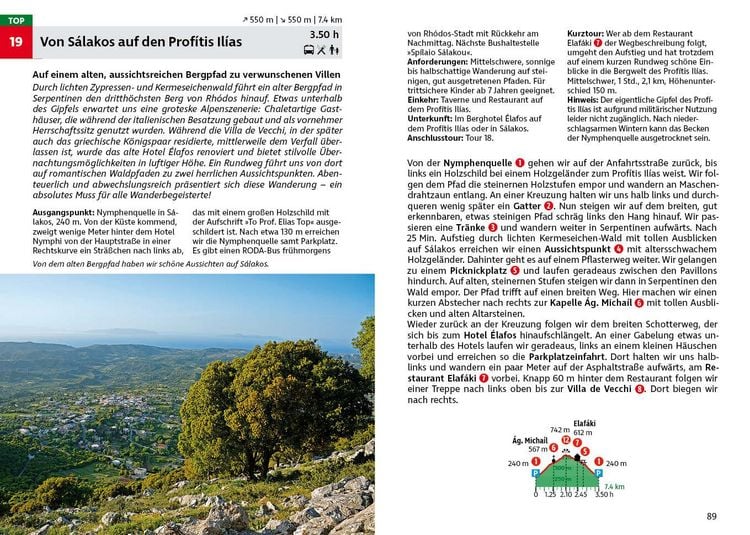 Produktbild: ROTHER Wanderf&uuml;hrer Rhodos mit Symi und Chalki