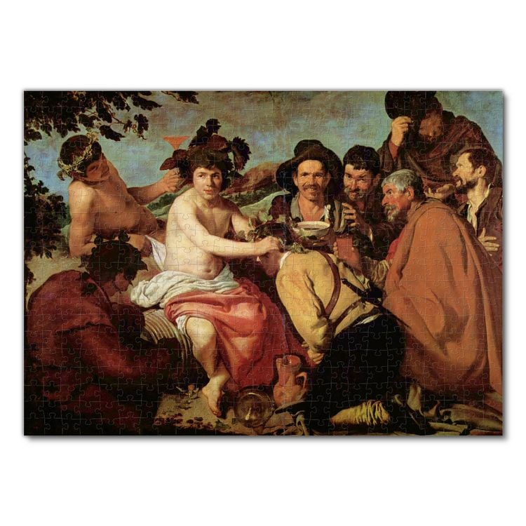 Produktbild: Lais Puzzle Diego Vel&aacute;zquez - Die Trinker (Der Triumph des Bacchus) 500 Teile