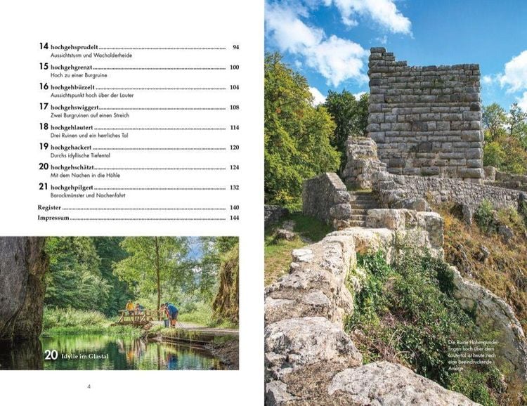 Produktbild: &raquo;Hochgehberge&laquo; zum Runterkommen