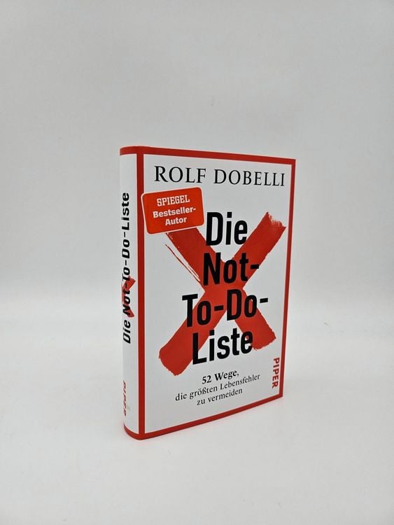 Produktbild: Die Not-To-Do-Liste