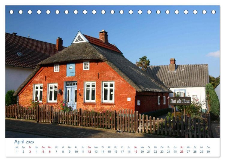 Produktbild: Stadt Nordenham 2026. Impressionen zwischen Weser und Wiesen (Tischkalender 2026 DIN A5 quer), CALVENDO Monatskalender