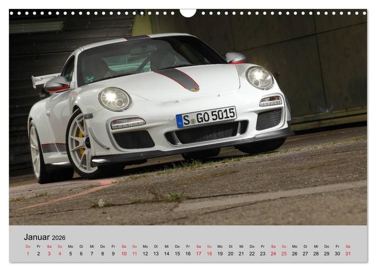 Produktbild: Porsche GT3RS 4,0 (Wandkalender 2026 DIN A3 quer), CALVENDO Monatskalender