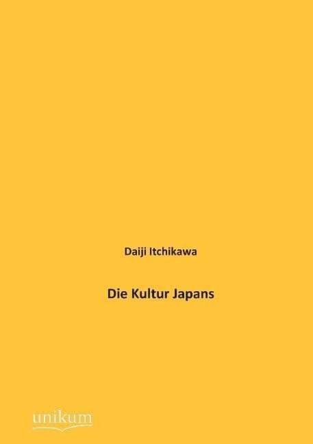 Produktbild: Itchikawa, D: Kultur Japans