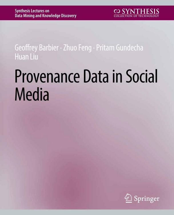 Produktbild: Provenance Data in Social Media