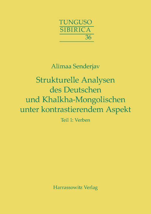 Produktbild: Strukturelle Analysen des Deutschen und Khalkha-Mongolischen unter kontrastierendem Aspekt