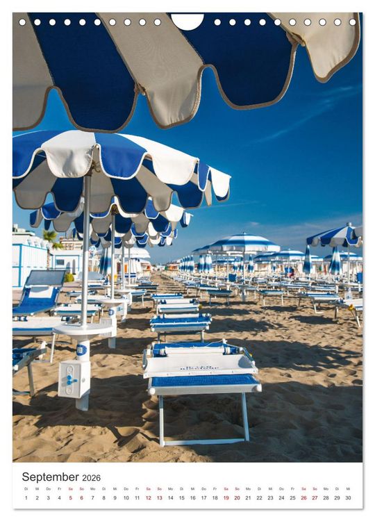 Produktbild: Rimini Die italienische Adriak&uuml;ste (Wandkalender 2026 DIN A4 hoch), CALVENDO Monatskalender