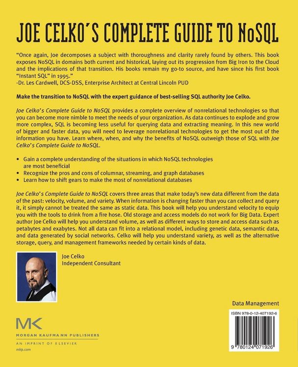 Produktbild: Joe Celko's Complete Guide to NoSQL