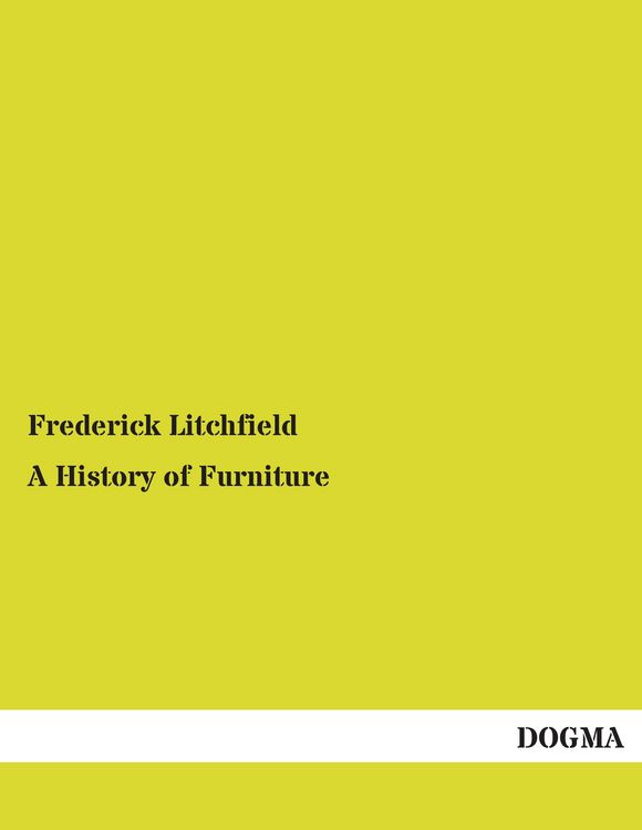 Produktbild: A History of Furniture