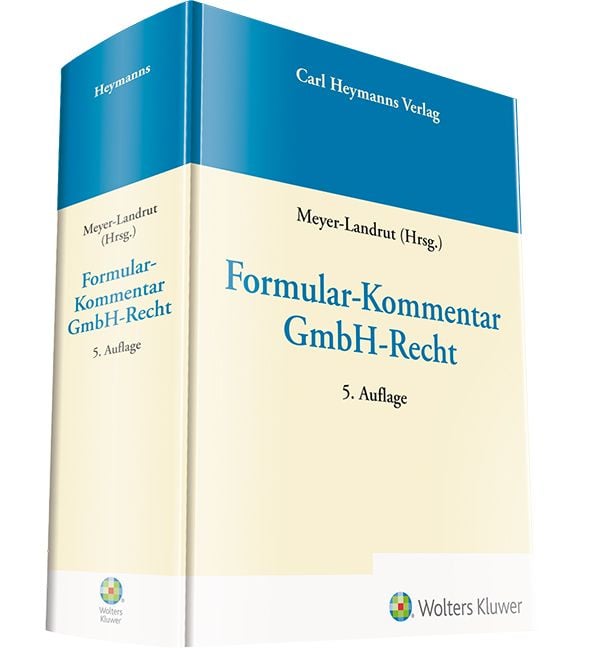 Produktbild: Formular-Kommentar GmbH-Recht