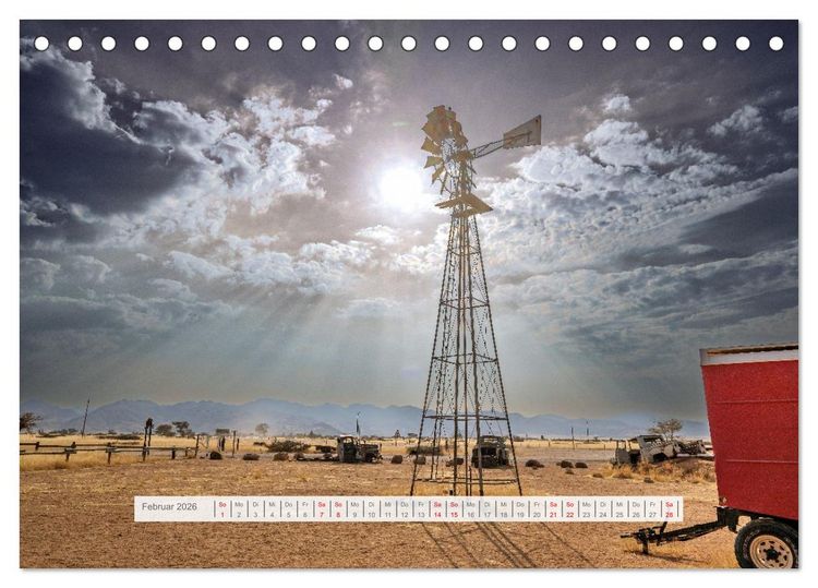 Produktbild: Namibia &ndash; Farben des Lebens (Tischkalender 2026 DIN A5 quer), CALVENDO Monatskalender