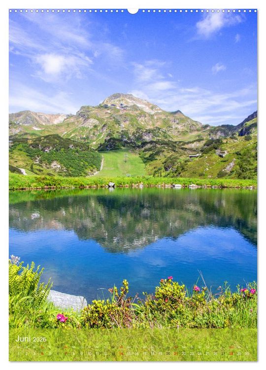 Produktbild: Es gr&uuml;&szlig;t Obertauern (Wandkalender 2026 DIN A2 hoch), CALVENDO Monatskalender