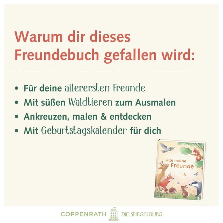 Produktbild: Freundebuch &ndash; Alle meine Freunde