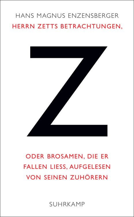 Produktbild: Herrn Zetts Betrachtungen, oder Brosamen, die er fallen lie&szlig;, aufgelesen von seinen Zuh&ouml;rern