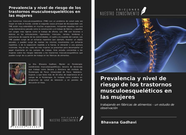 Produktbild: Prevalencia y nivel de riesgo de los trastornos musculoesquel&eacute;ticos en las mujeres