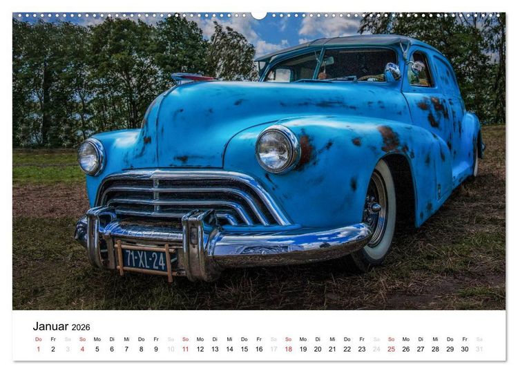 Produktbild: Custom Cars - M&auml;nnertr&auml;ume werden wahr (Wandkalender 2026 DIN A2 quer), CALVENDO Monatskalender