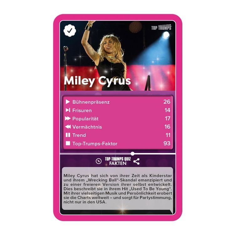 Produktbild: Top Trumps Popstars