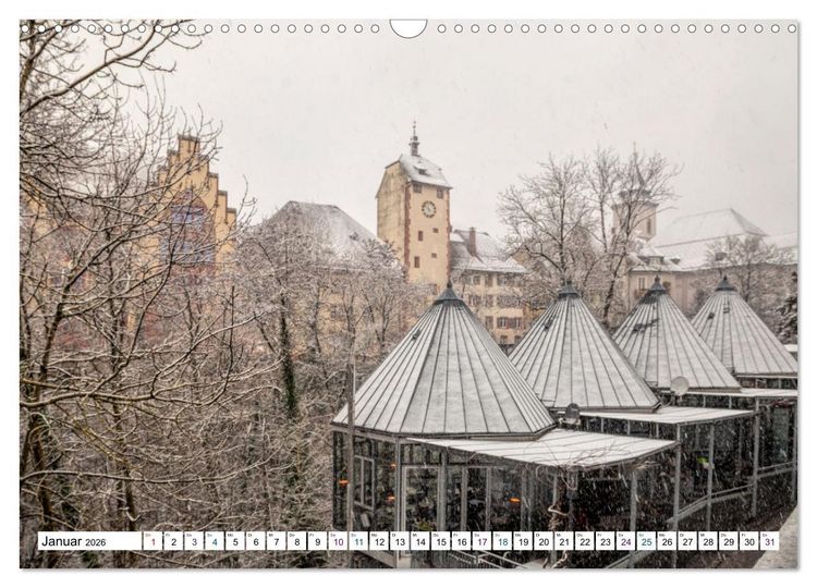 Produktbild: Waldshut - schmuckes Hochrhein St&auml;dtle (Wandkalender 2026 DIN A3 quer), CALVENDO Monatskalender