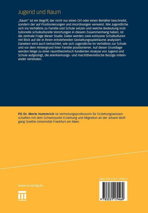 Produktbild: Jugend und Raum