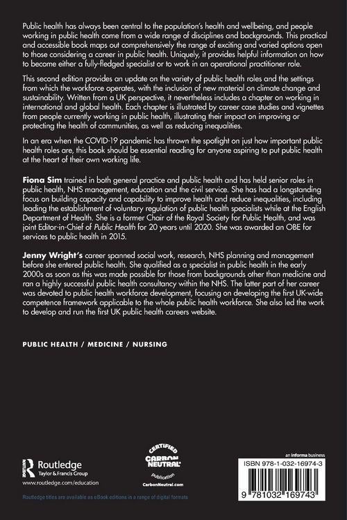Produktbild: Working in Public Health