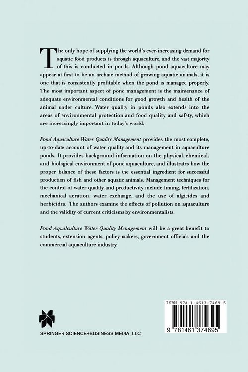 Produktbild: Pond Aquaculture Water Quality Management