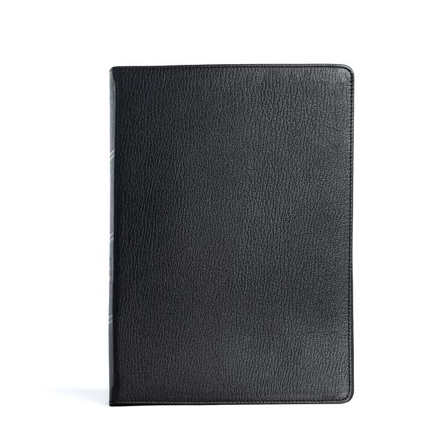 Produktbild: CSB Spurgeon Study Bible, Holman Handcrafted Collection, Black Premium Goatskin