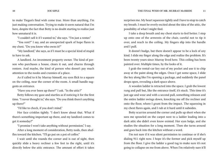 Produktbild: The Final Wish of Mr. Murray McBride